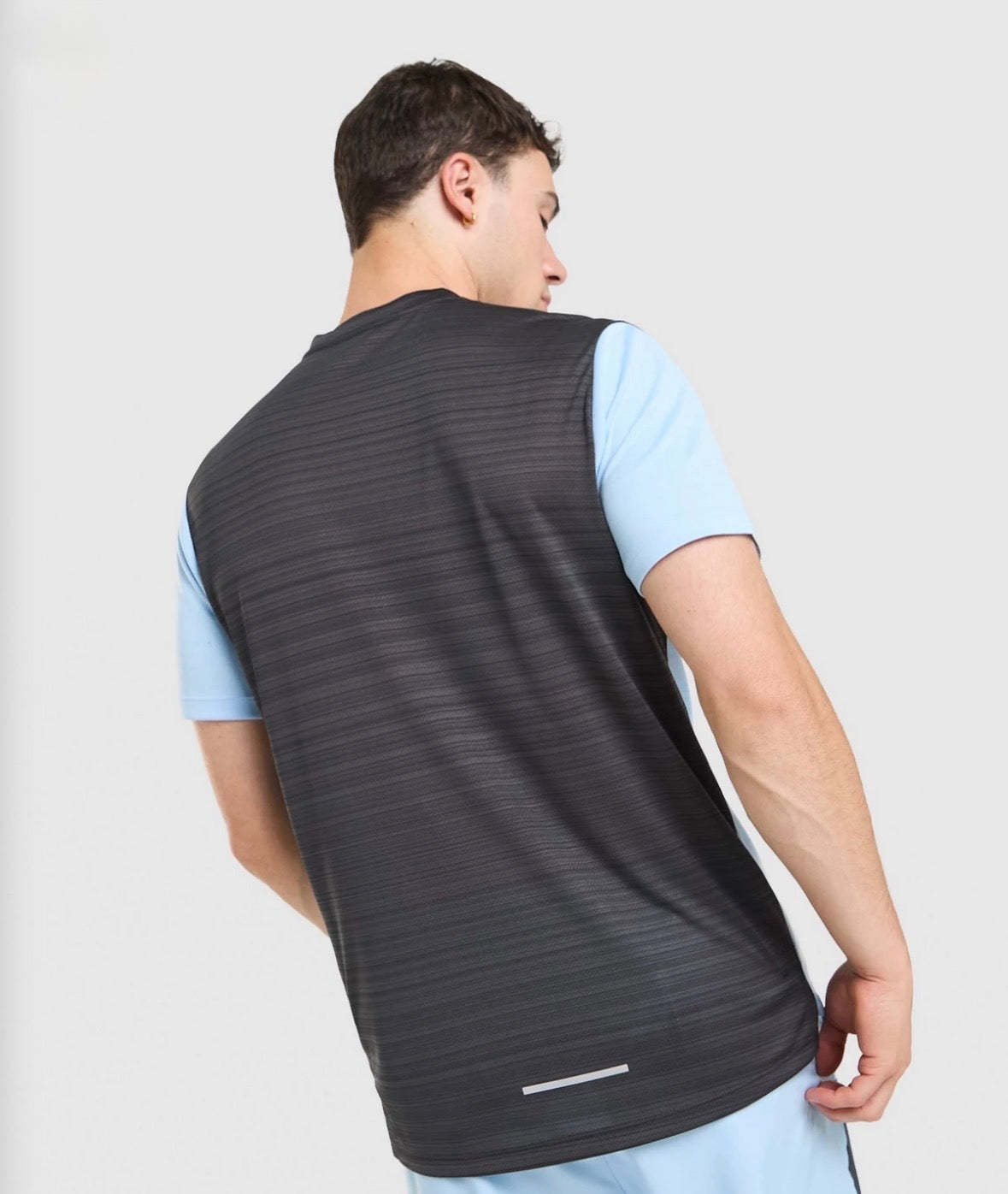 T-shirt Running Nike - Bleu Clair