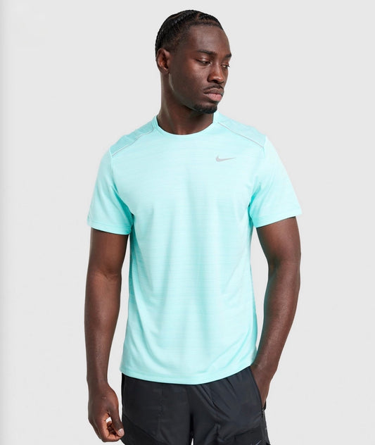 T-shirt Running Nike - Bleu Reflective