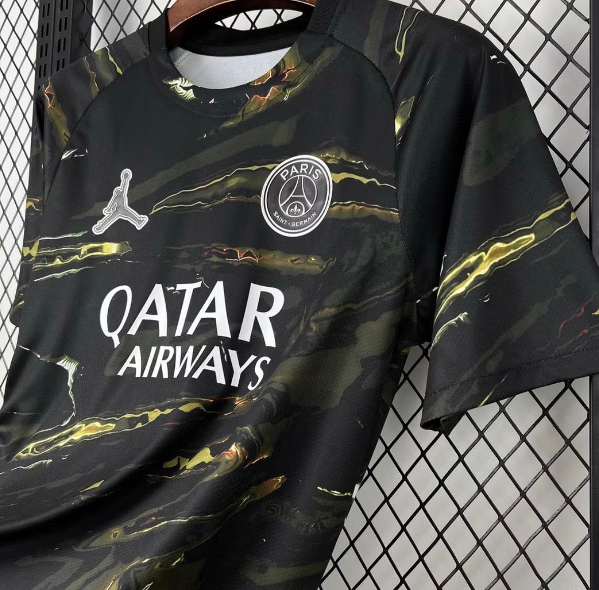 Maillot PSG - Noir/Jaune