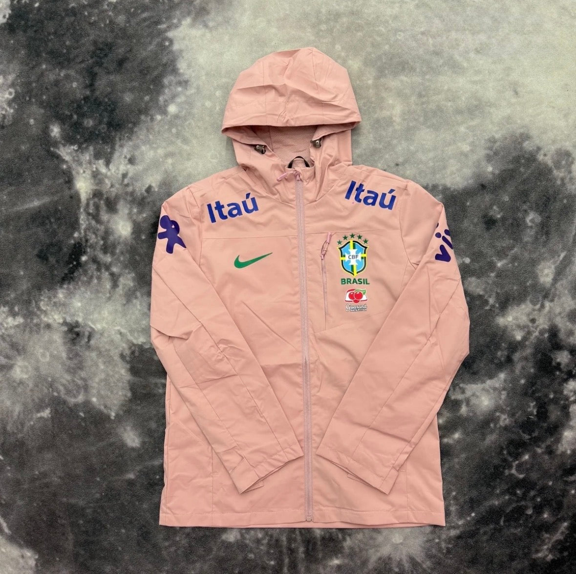 Veste Imperméable du Brésil -Rose