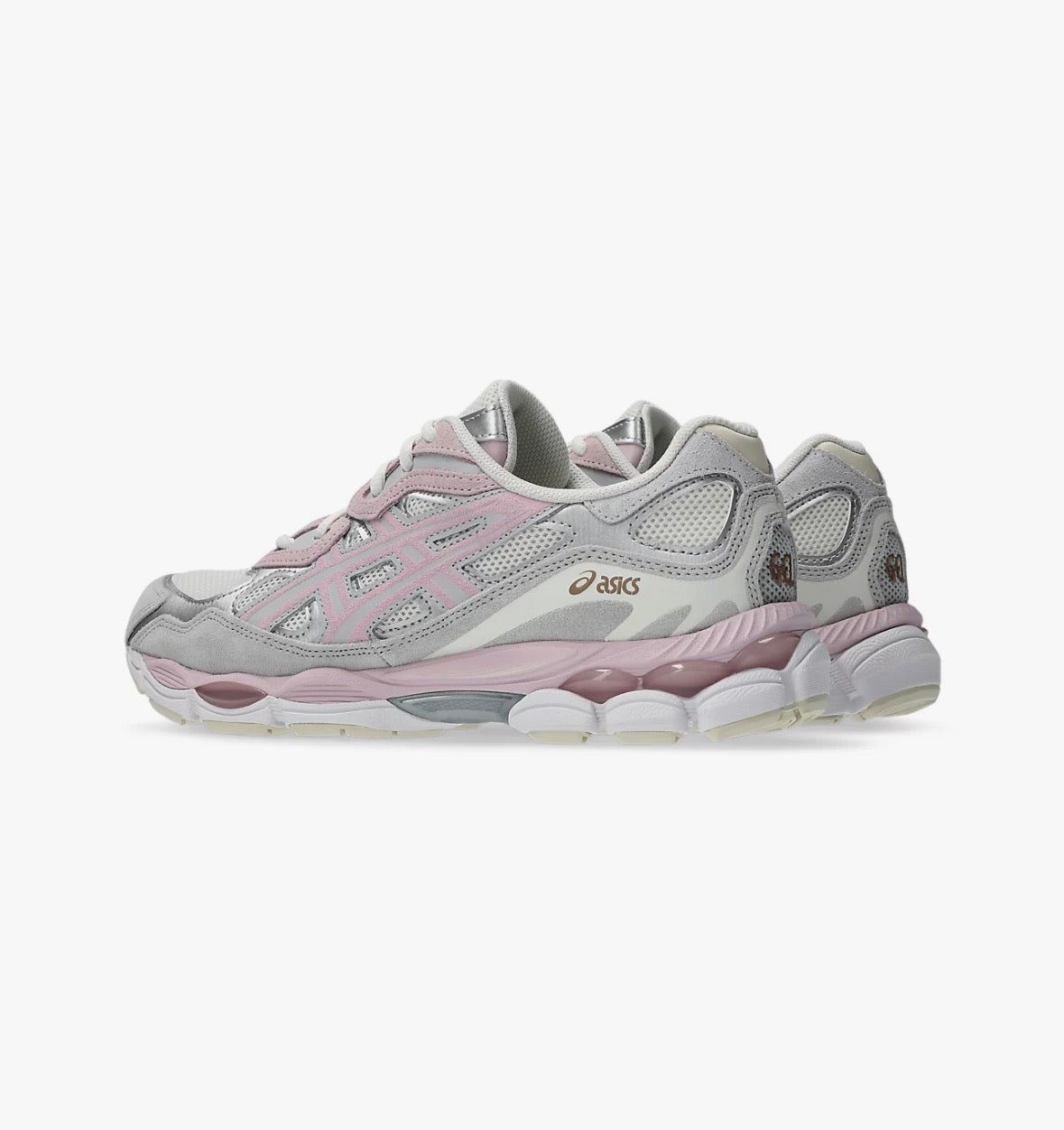 Asics Gel Nyc Concrete/Barely Rose