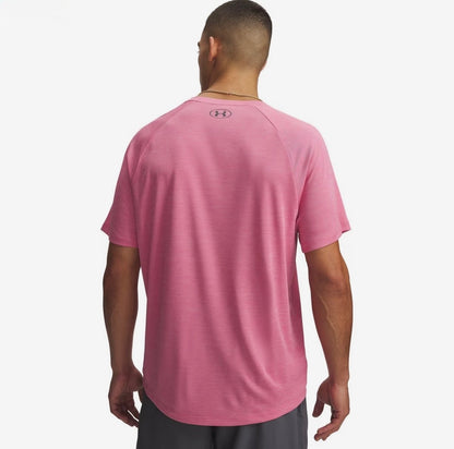 T-shirt Running Under Armour - Rose