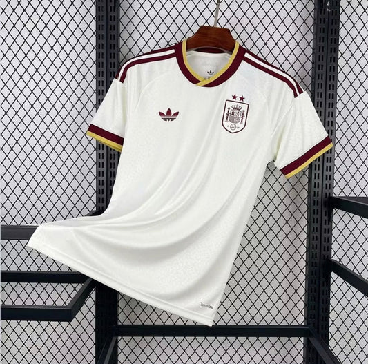 Maillot de l’Espagne - Blanc/Marron