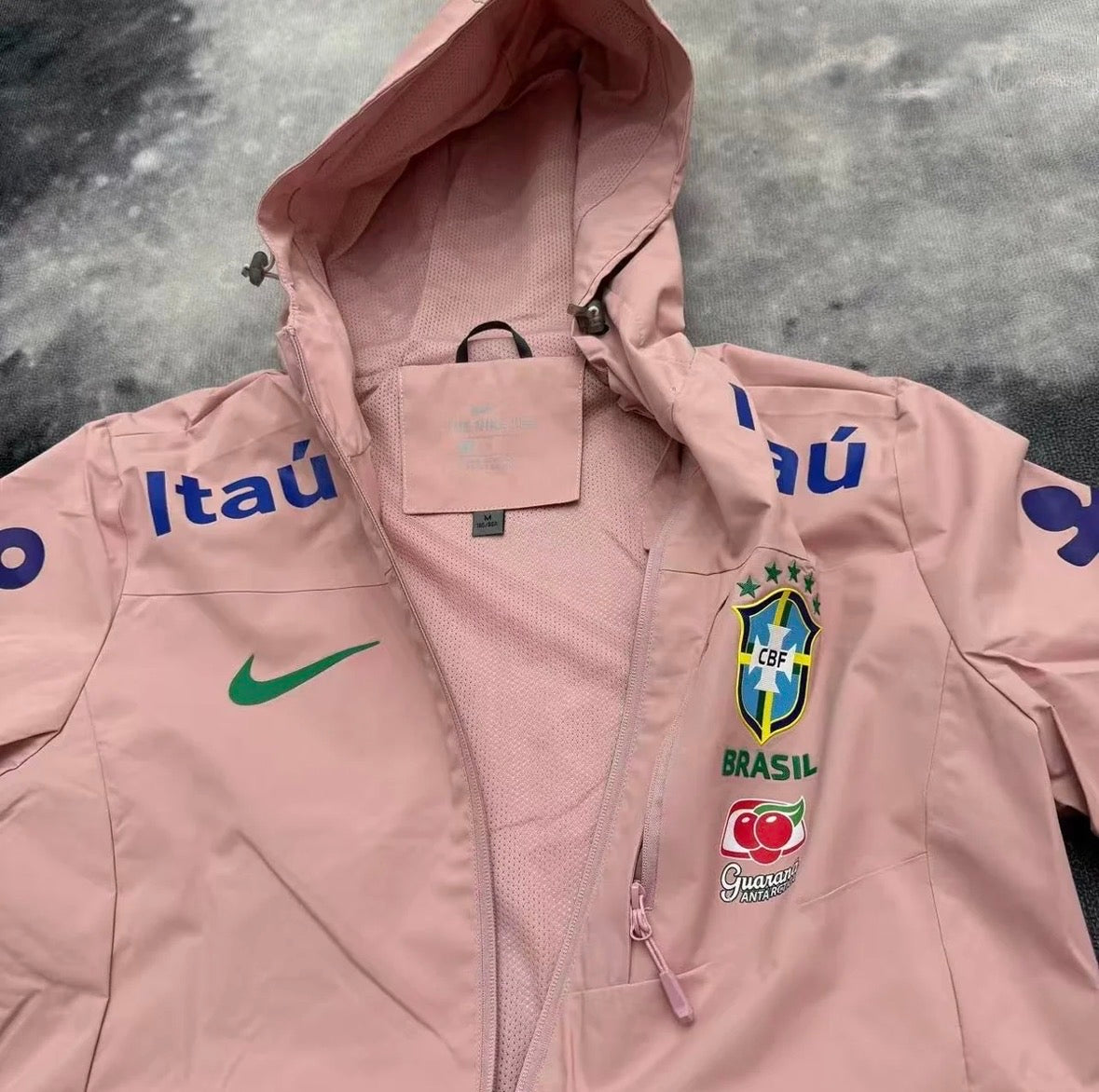 Veste Imperméable du Brésil -Rose