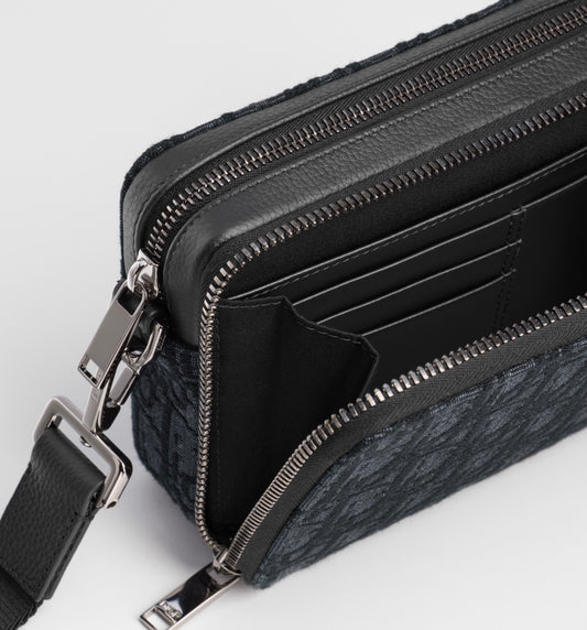 Sacoche Dior Oblique noir