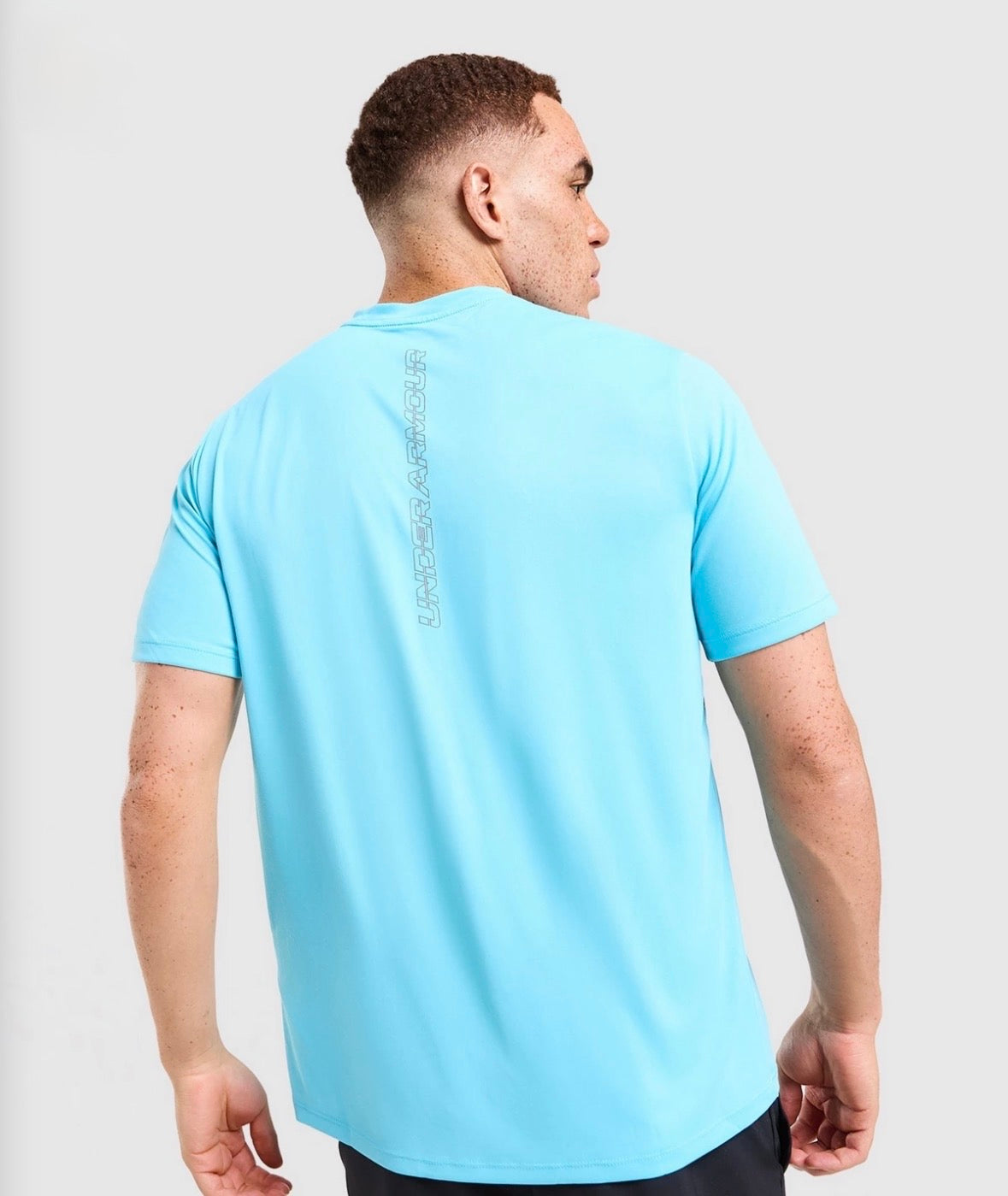 T-shirt Running Under Armour - Bleu Reflective
