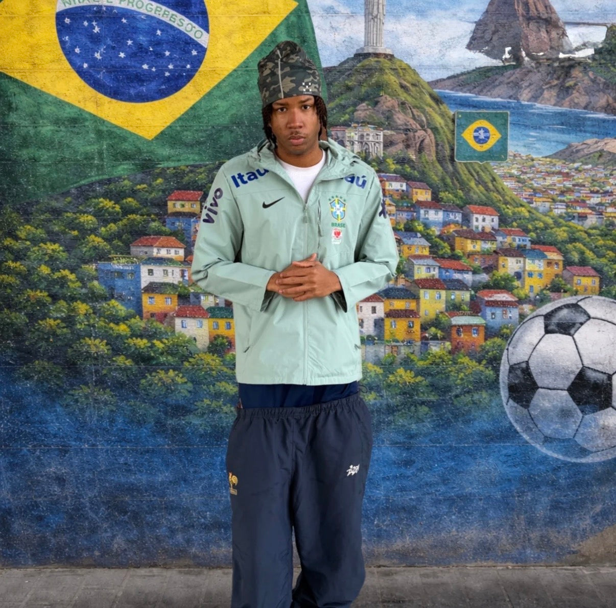 Veste Imperméable du Brésil - Vert