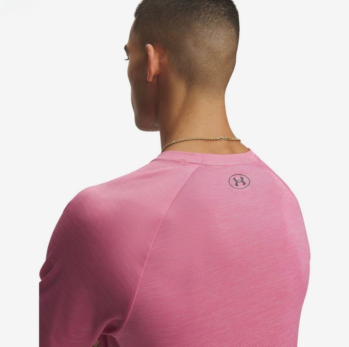T-shirt Running Under Armour - Rose