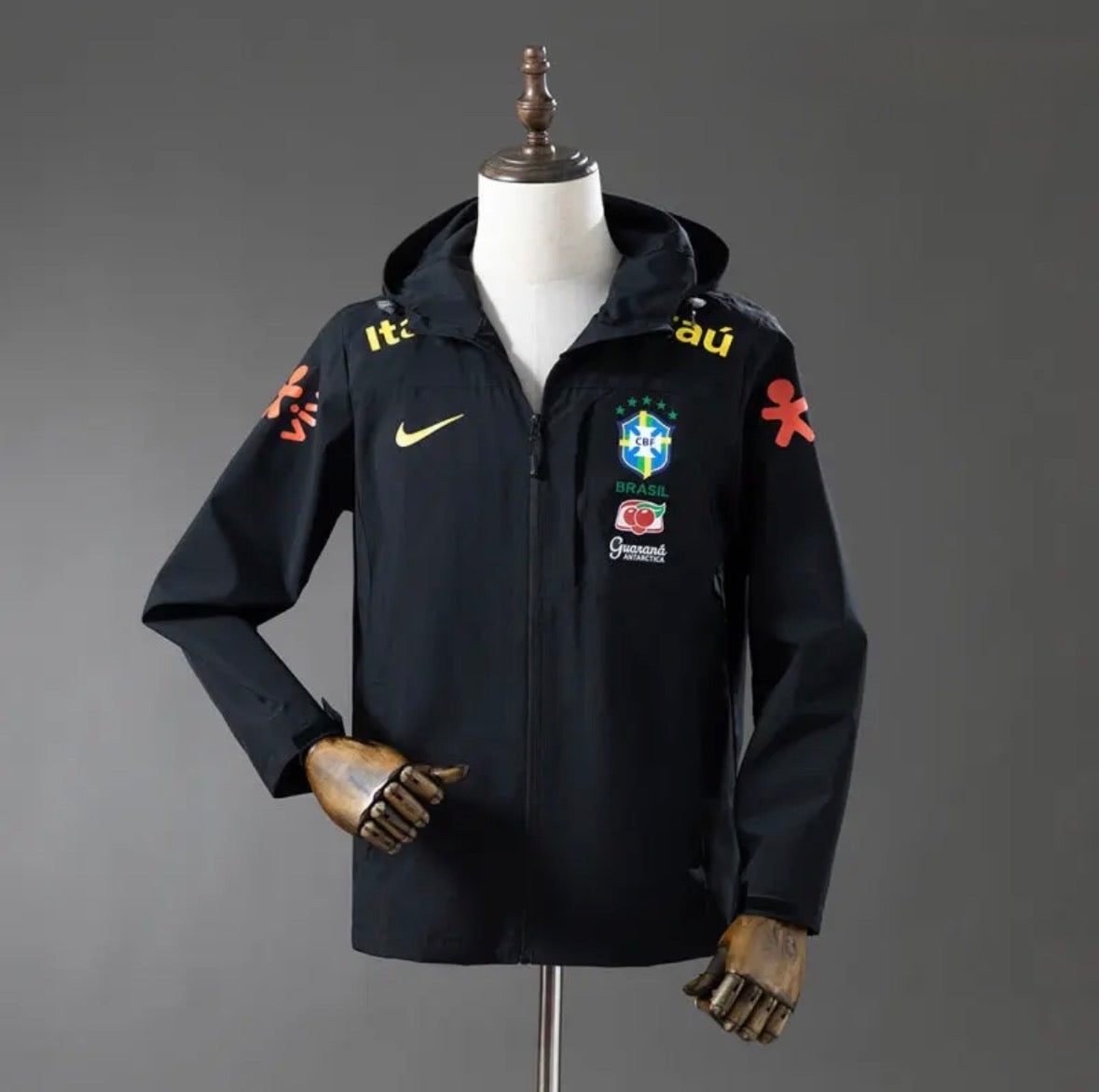 Veste Imperméable du Brésil -Black