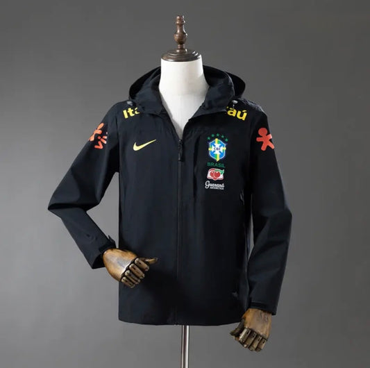 Veste Imperméable du Brésil -Black