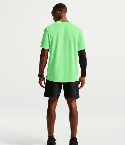 T-shirt Running Nike - Vert Reflective